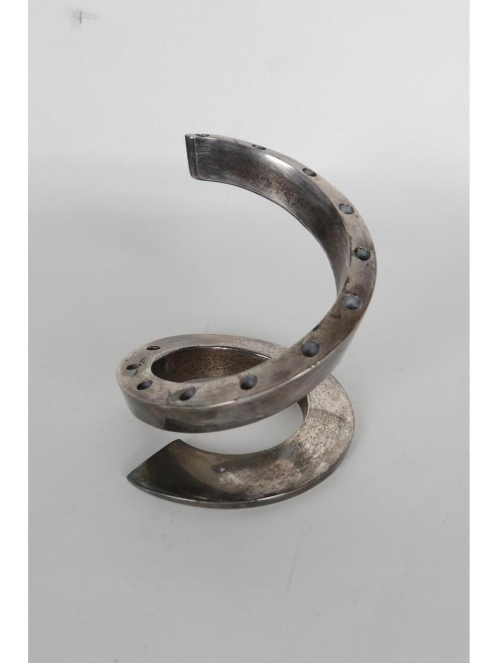 90's Dansk MCM Spiral Candle Holder